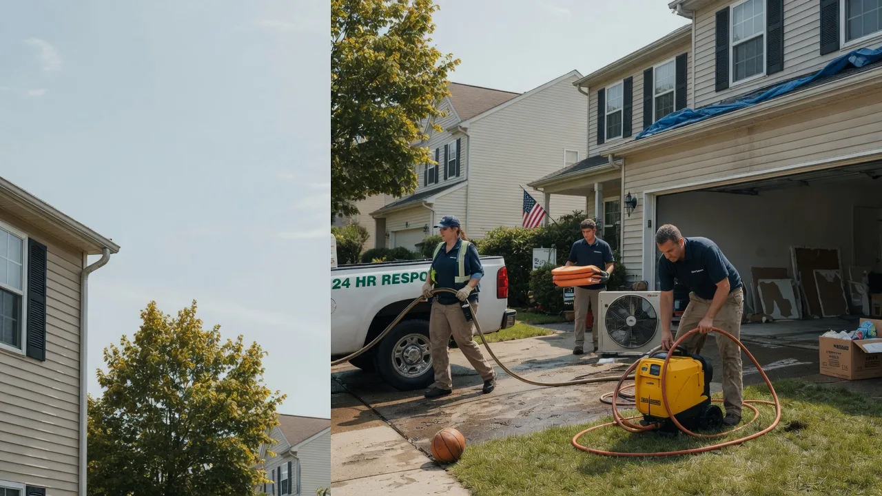 Emergency Water Damage Restoration in Bismarck, IL near me